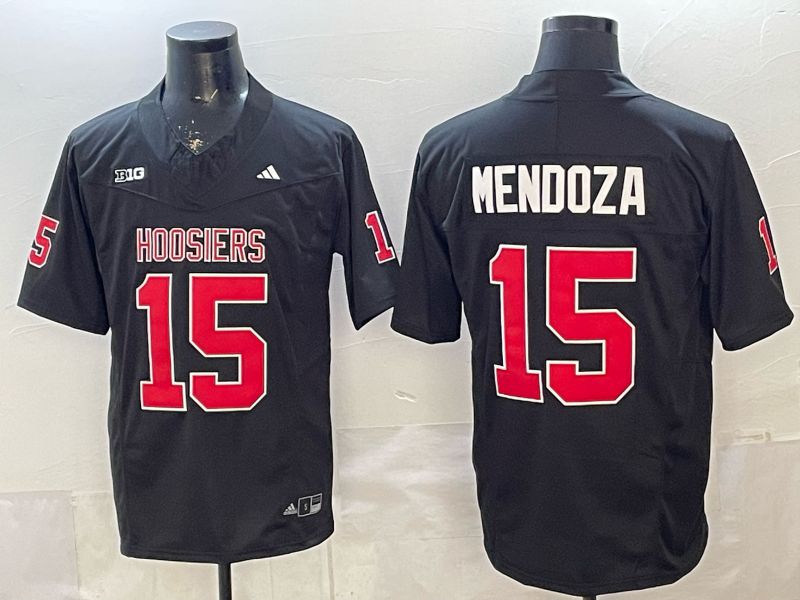 Men 2026 Ohio State Buckeyes #15 Mendoza Black Nike Limited NCAA Jersey 073